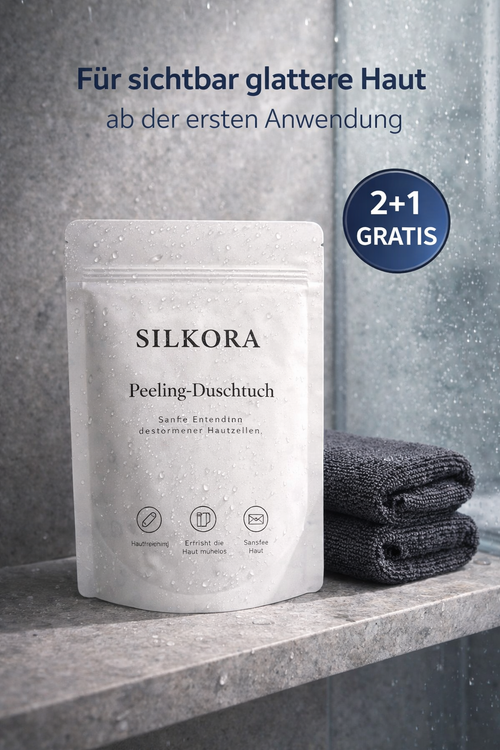 Silkora-Japanisches Peeling-Duschtuch