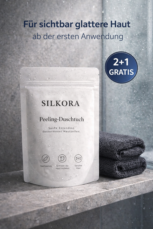 Silkora-Japanisches Peeling-Duschtuch