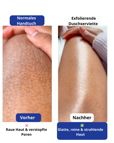 Silkora-Japanisches Peeling-Duschtuch